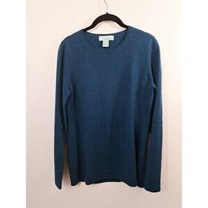Celeste Women's Blue Cashmere Sweater Size Medium